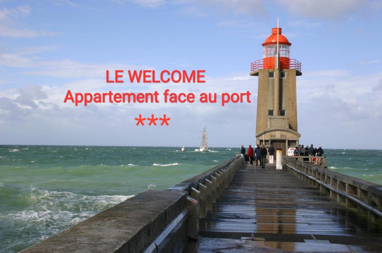 Le Welcome Vue Port Appartement Plain Pied 페캉 외부 사진