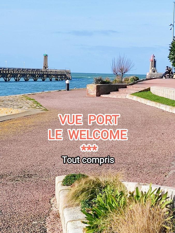 Le Welcome Vue Port Appartement Plain Pied 페캉 외부 사진